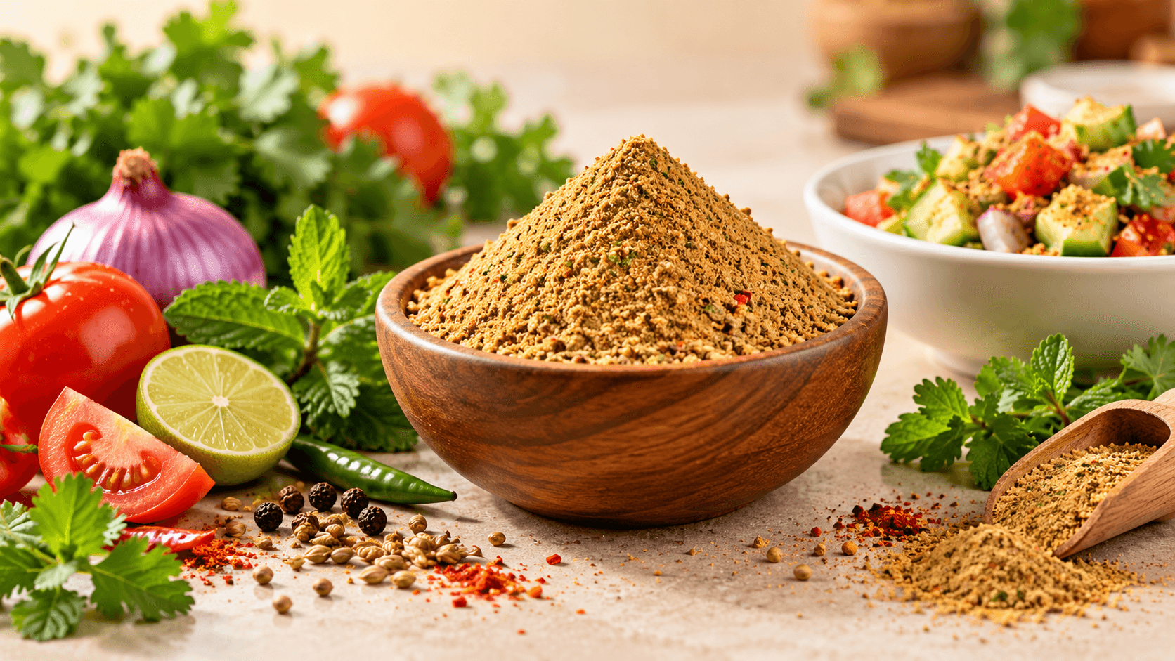 Tangy Chaat Masala — Bursting With Chatpata Flavor