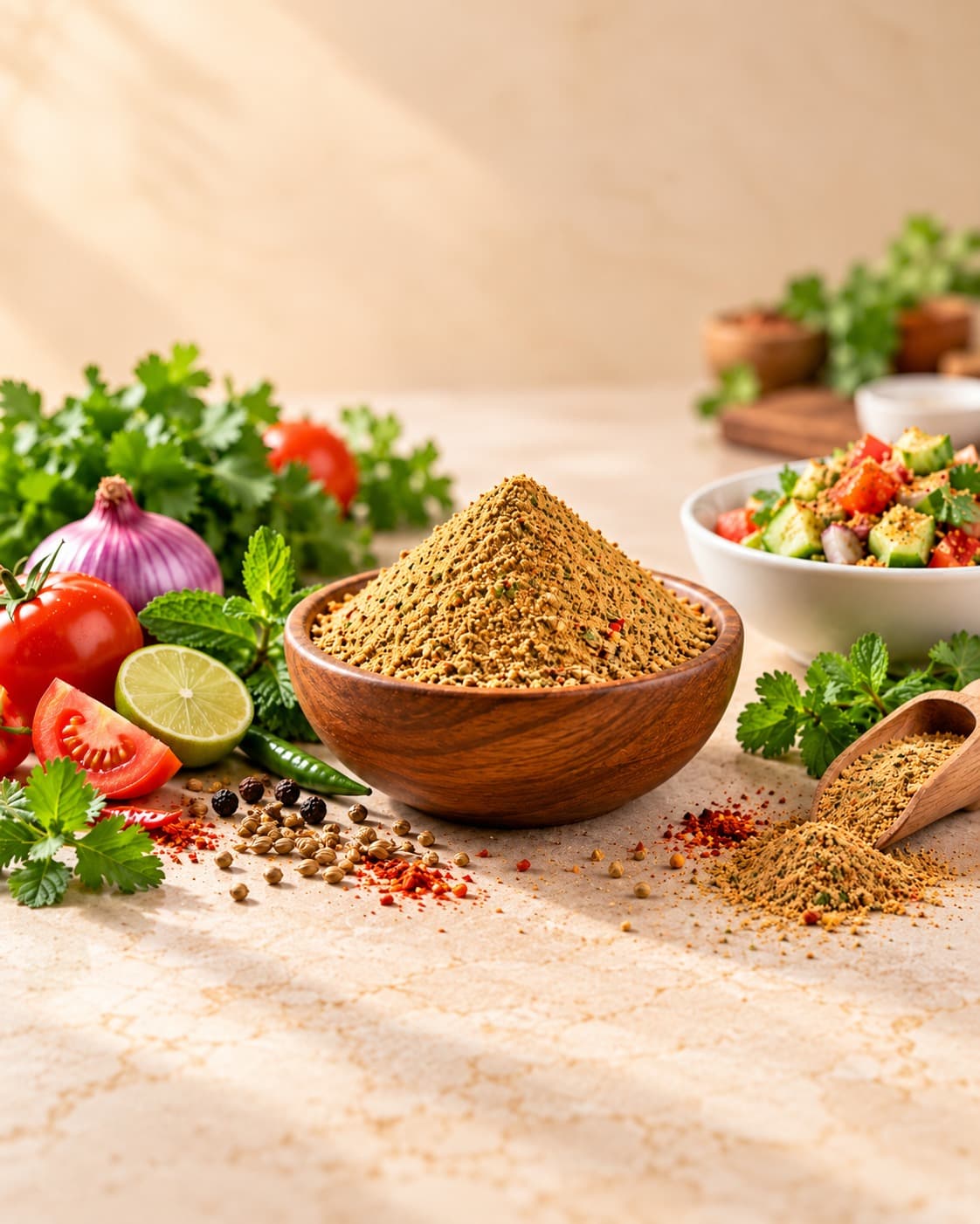 Tangy Chaat Masala — Bursting With Chatpata Flavor